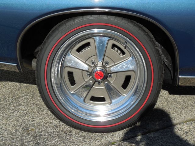 1969 Liberty Blue Pontiac GTO Convertible