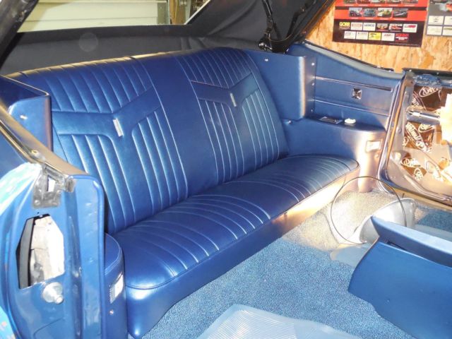 1969 Liberty Blue Pontiac GTO Convertible