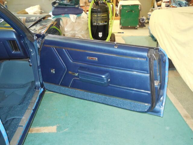 1969 Liberty Blue Pontiac GTO Convertible