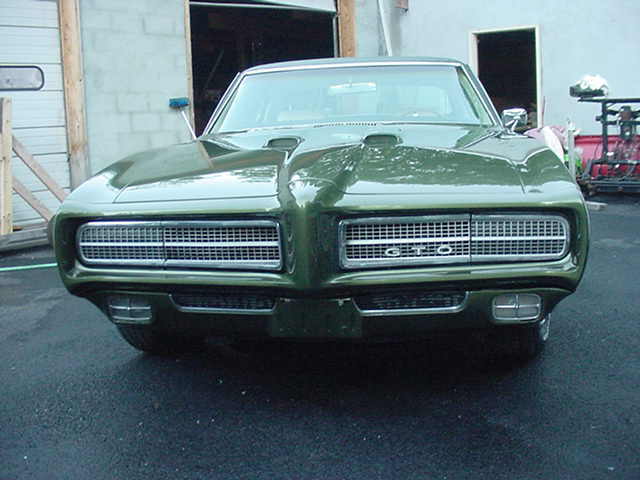 1969 Red Pontiac GTO Coupe