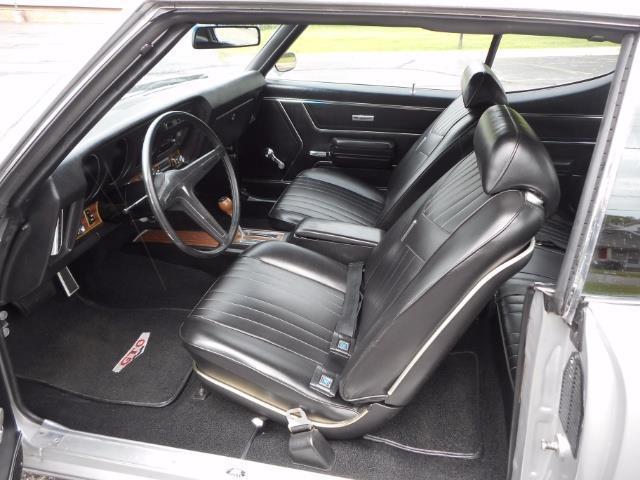 1969 Silver Pontiac GTO Coupe