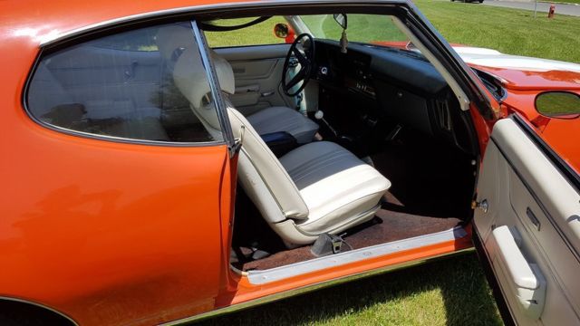 1969 Orange Pontiac GTO Coupe