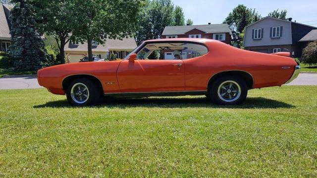 1969 Orange Pontiac GTO Coupe