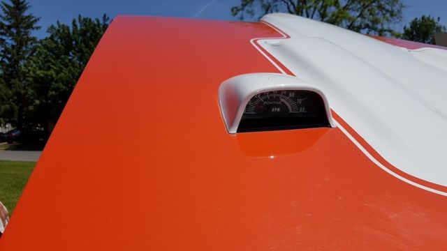 1969 Orange Pontiac GTO Coupe