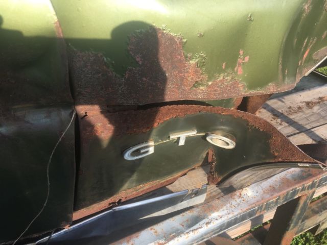 1969 Green Pontiac GTO Coupe