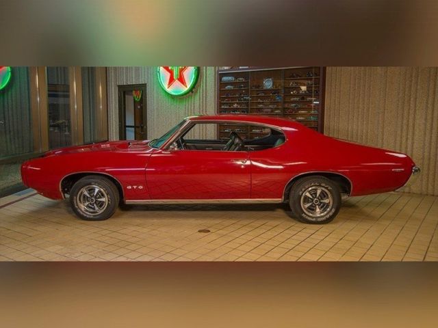 1969 Red Pontiac GTO Ram-Air III Hardtop