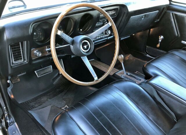 1969 Black Pontiac GTO Coupe