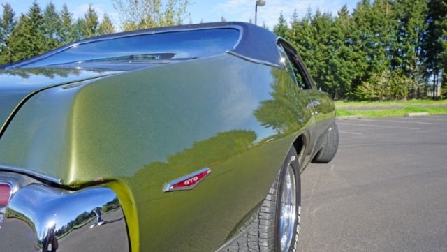 1969 Green Pontiac GTO Coupe