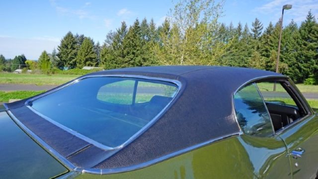 1969 Green Pontiac GTO Coupe