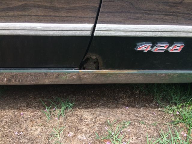 1969 Woody (Fake) and Dark green Pontiac Safari Wagon