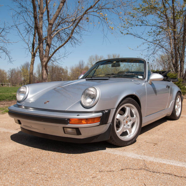 1969 Glacier Blue Metallic Porsche 911 Convertible