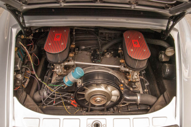 1969 Glacier Blue Metallic Porsche 911 Convertible