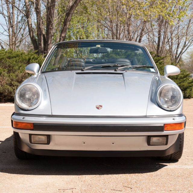 1969 Glacier Blue Metallic Porsche 911 Convertible