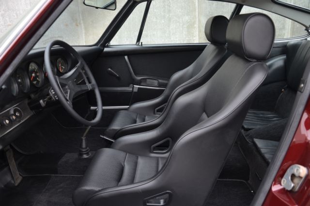 1969 Burgundy Porsche 911 Coupe