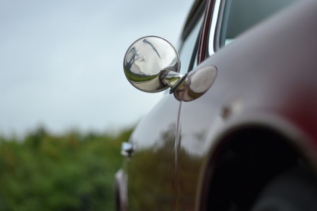1969 Burgundy Porsche 911 Coupe