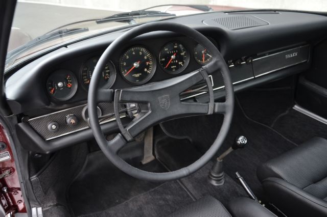 1969 Burgundy Porsche 911 Coupe