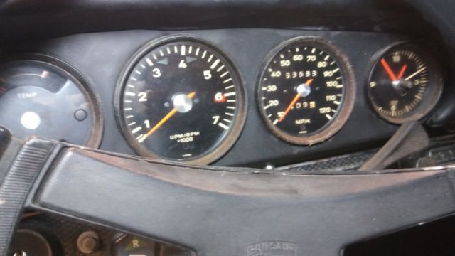 1969 Yellow Porsche 912 Coupe