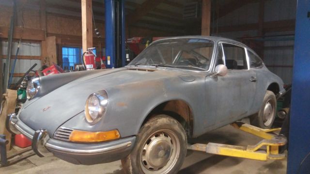 1969 Yellow Porsche 912 Coupe