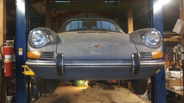 1969 Yellow Porsche 912 Coupe