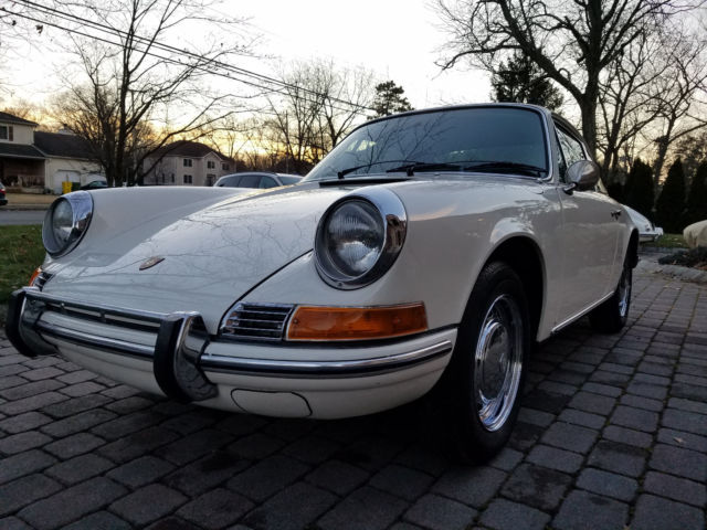 1969 White Porsche 912 Coupe
