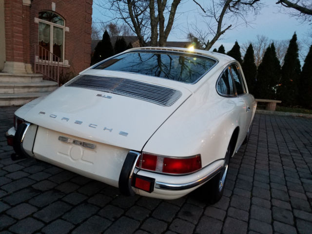 1969 White Porsche 912 Coupe