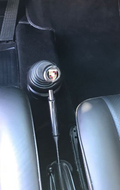 1969 Silver Porsche 911 Coupe convertable