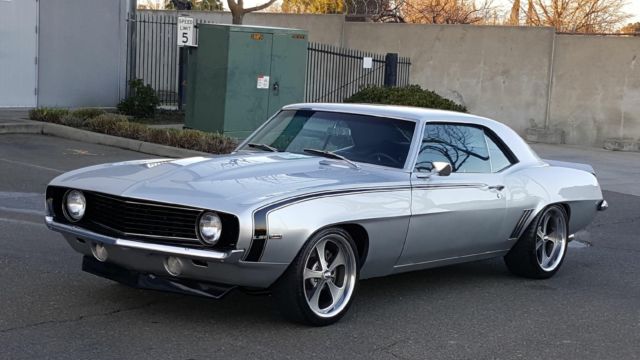 1969 Silver Chevrolet Camaro Coupe