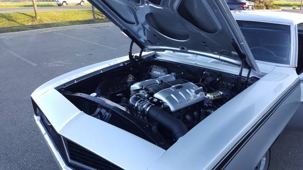 1969 Silver Chevrolet Camaro Coupe