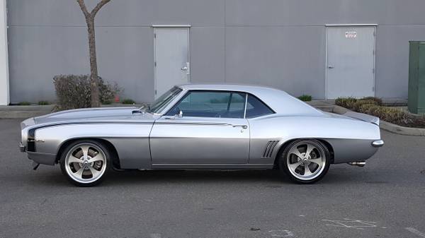 1969 Silver Chevrolet Camaro Coupe