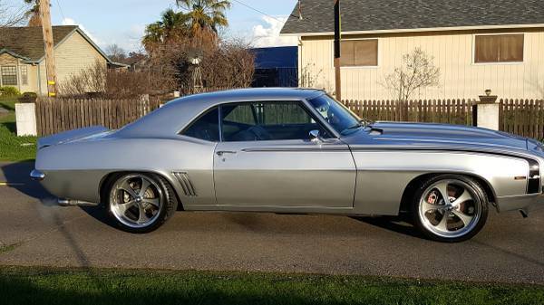 1969 Silver Chevrolet Camaro Coupe