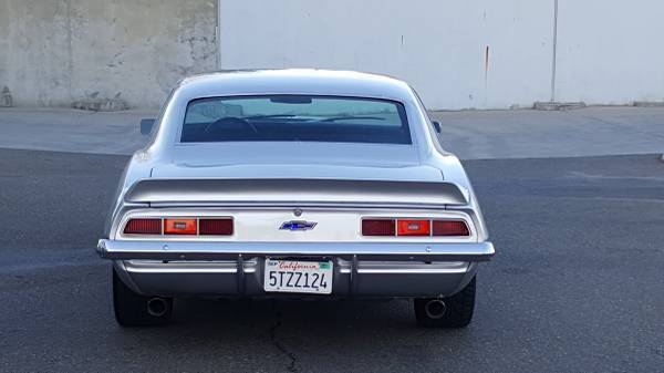 1969 Silver Chevrolet Camaro Coupe