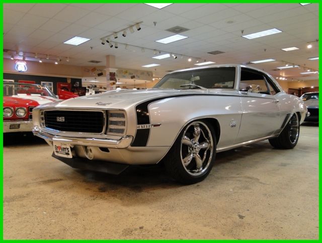 1969 Silver Chevrolet Camaro