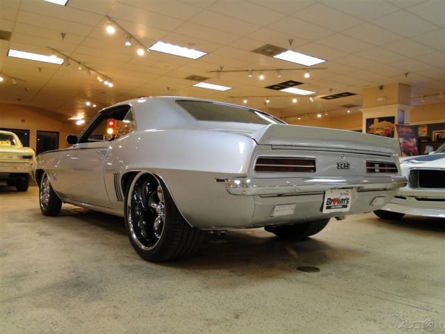 1969 Silver Chevrolet Camaro
