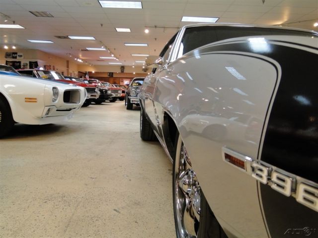 1969 Silver Chevrolet Camaro