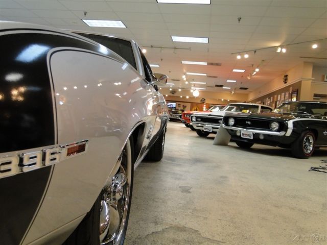 1969 Silver Chevrolet Camaro