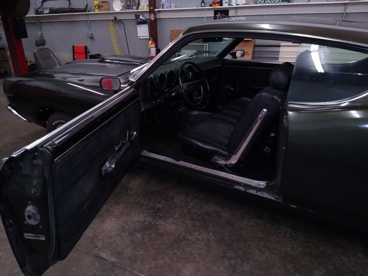 1969 Green Ford Torino Hardtop Automatic Fastback