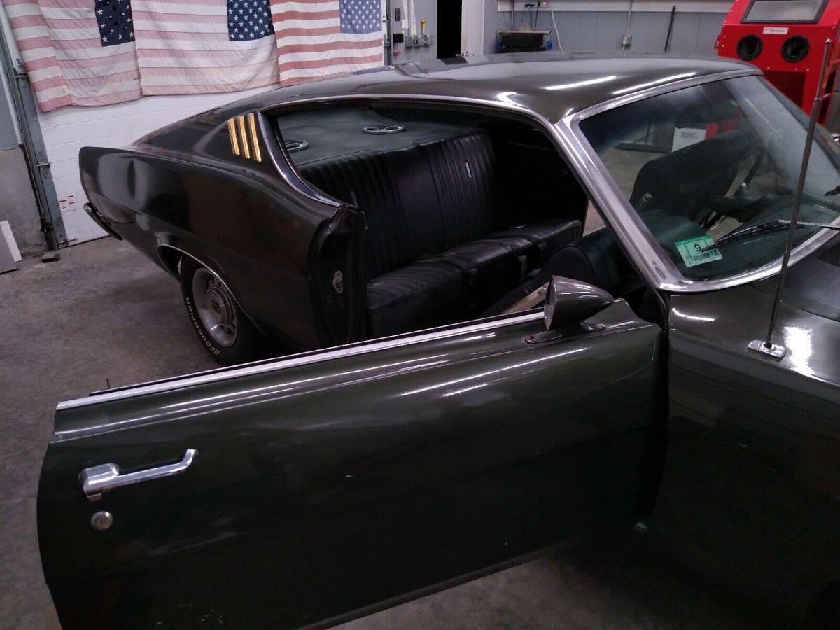 1969 Green Ford Torino Hardtop Automatic Fastback