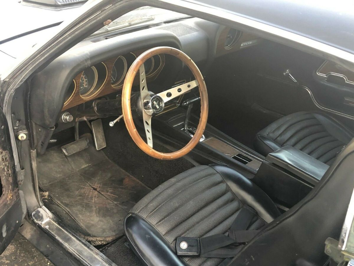 1969 Red Ford Mustang Fastback