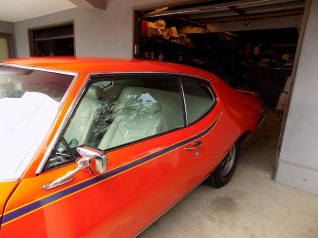 1969 Carousel Red Pontiac GTO Coupe