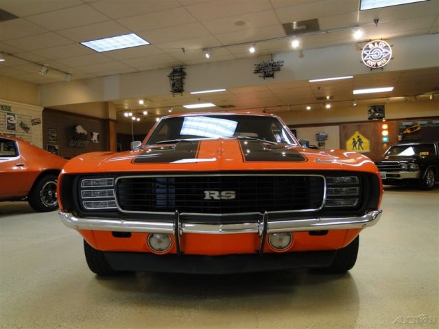 1969 Orange Chevrolet Camaro