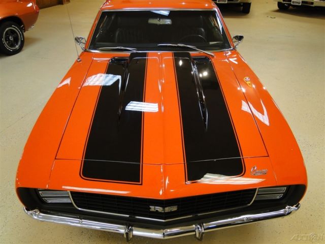 1969 Orange Chevrolet Camaro