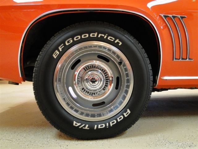 1969 Orange Chevrolet Camaro