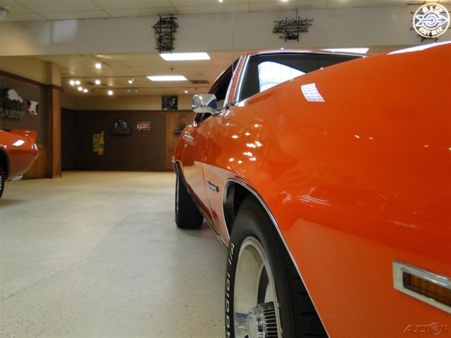 1969 Orange Chevrolet Camaro