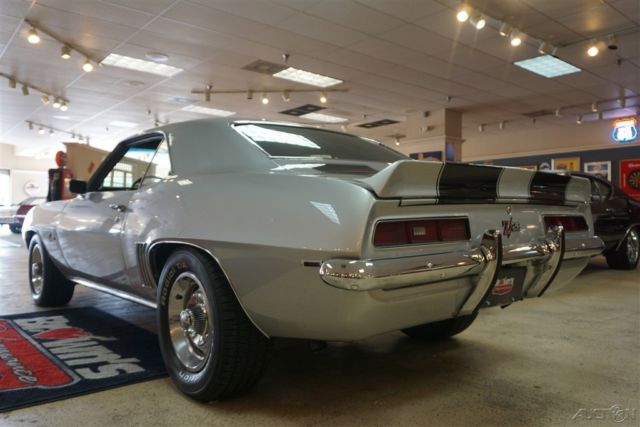 1969 Silver Chevrolet Camaro