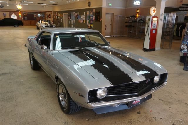 1969 Silver Chevrolet Camaro