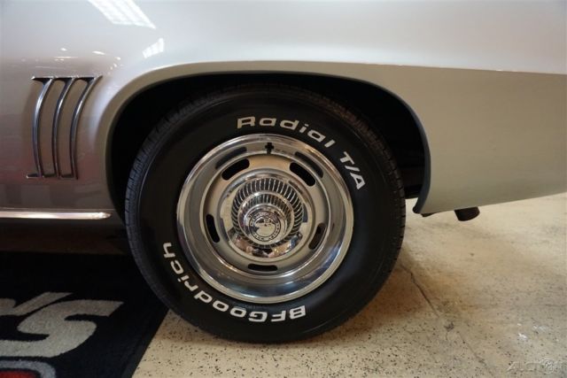 1969 Silver Chevrolet Camaro