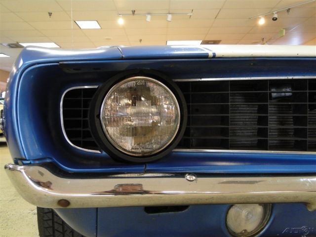 1969 Blue Chevrolet Camaro