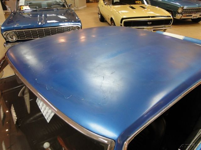 1969 Blue Chevrolet Camaro