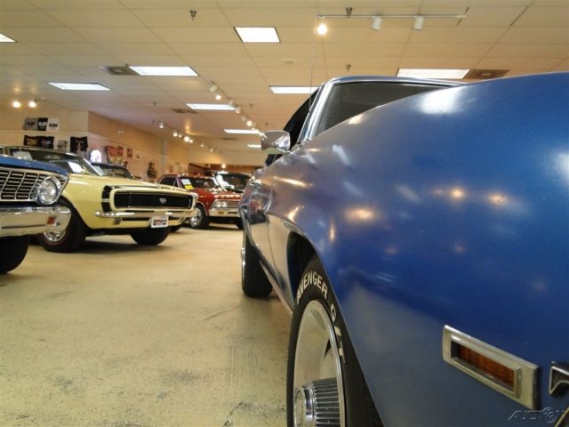 1969 Blue Chevrolet Camaro