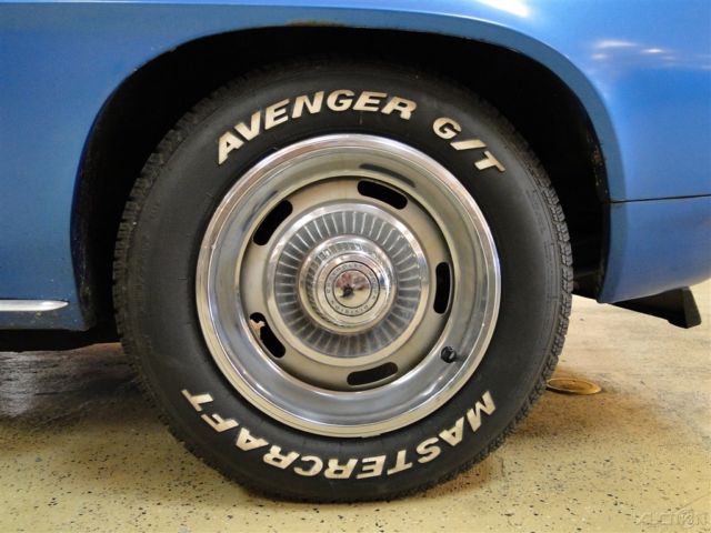1969 Blue Chevrolet Camaro